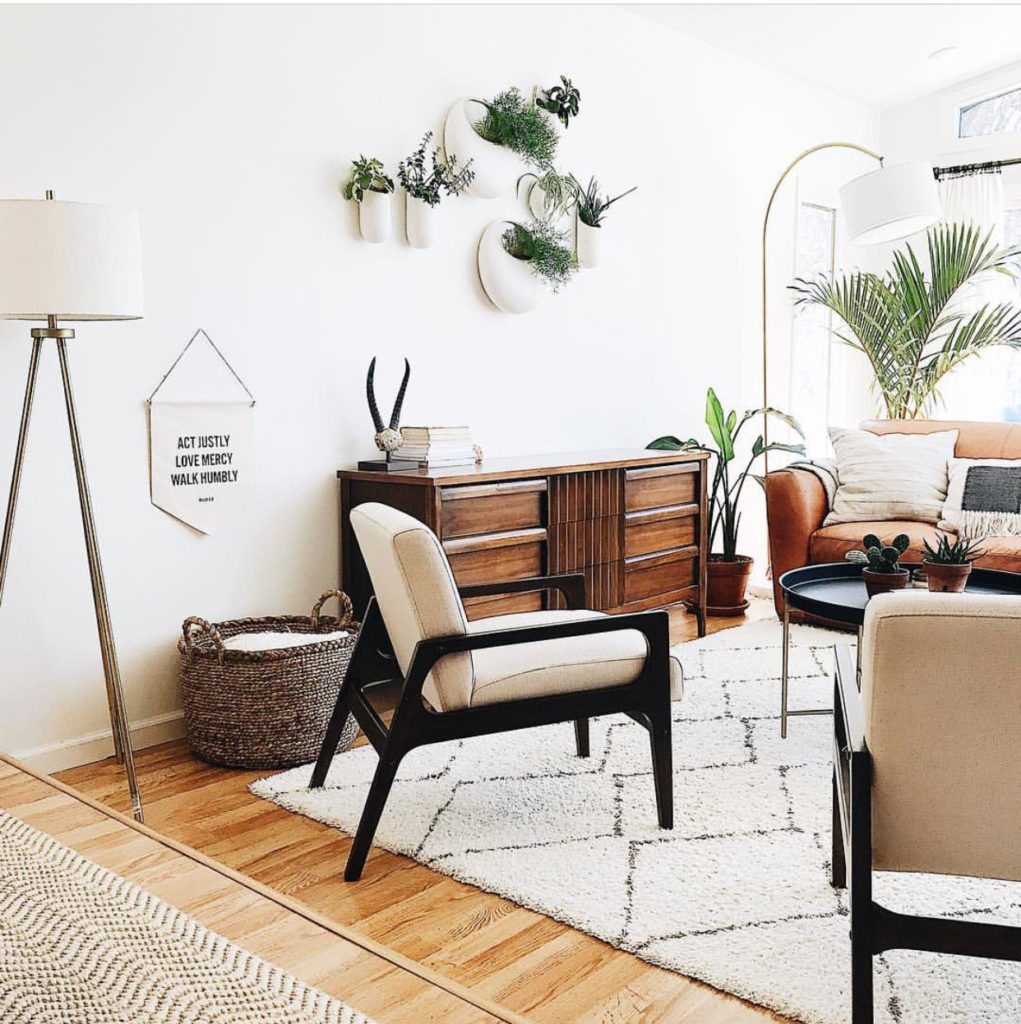 Angela Mueller Minimal Rustic Livingroom