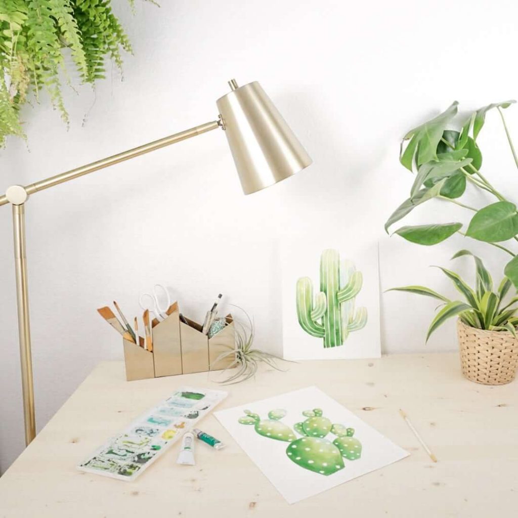 Plant Life Series: An Artist’s Minimal Bohemian Apartment in Los Angeles