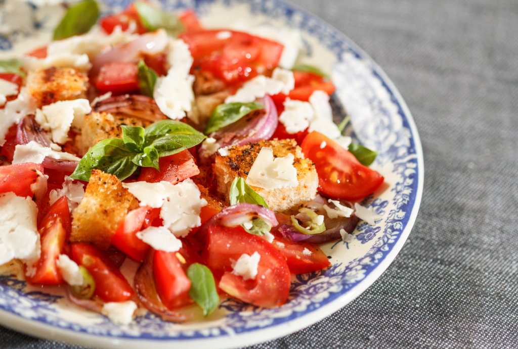 công thức nấu món Panzanella